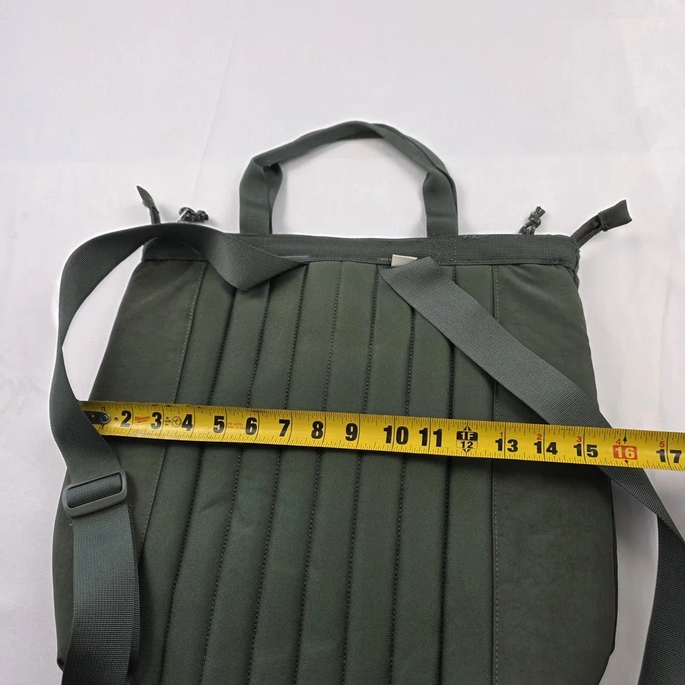 The North Face Backpack Green One Size 20L Padded Laptop Shoulder Bag Hiking